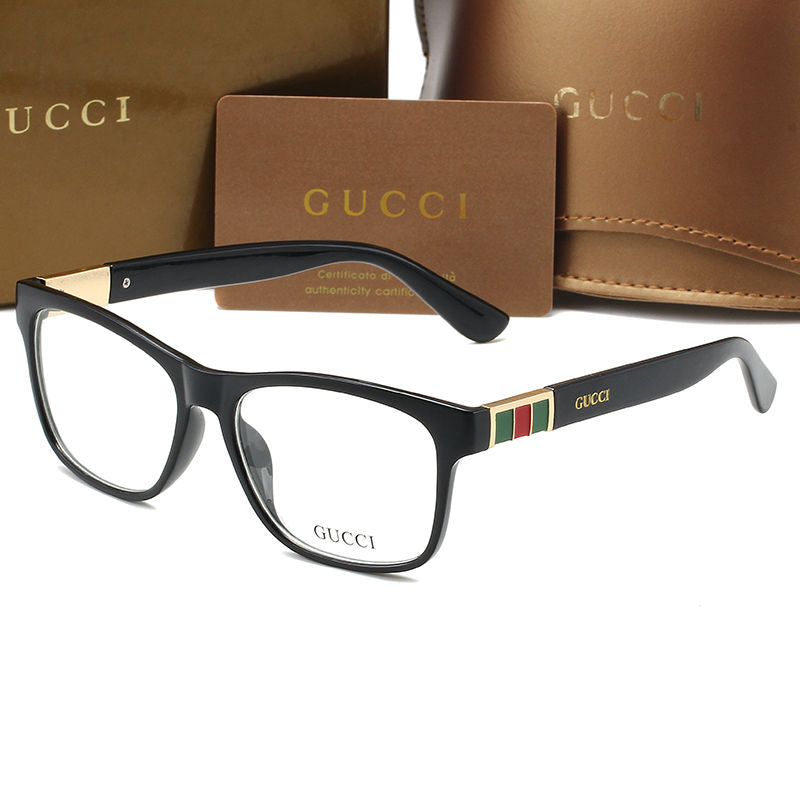 Fashion Striped Color Block Frame Glasses Sunglasses – Luxury Fashion Sunglasses
