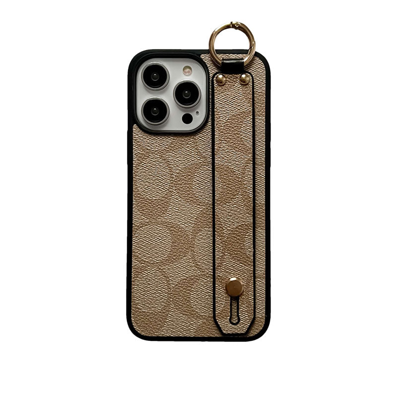 Classic iPhone Case With Holder Coffee – Slim Luxury Protective Cover