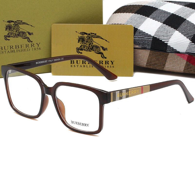 Unisex Retro Square Plaid Glasses Sunglasses – Luxury Fashion Sunglasses