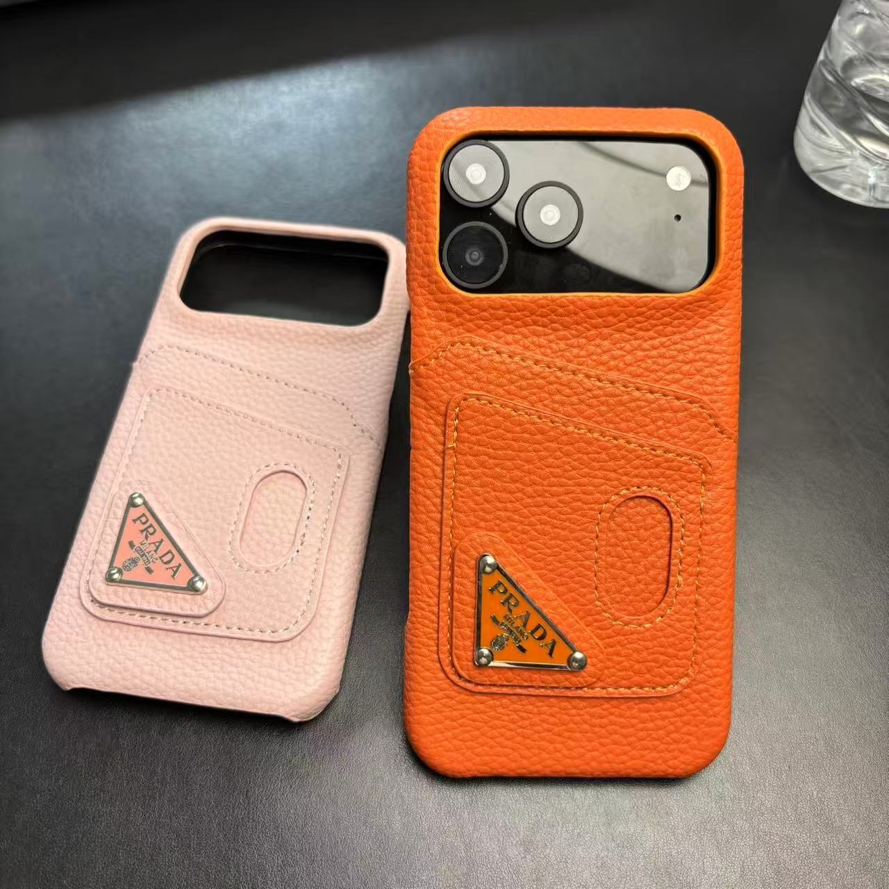 Stylish Case With Card Holder For iPhone 17 / 16 / 15 / 14