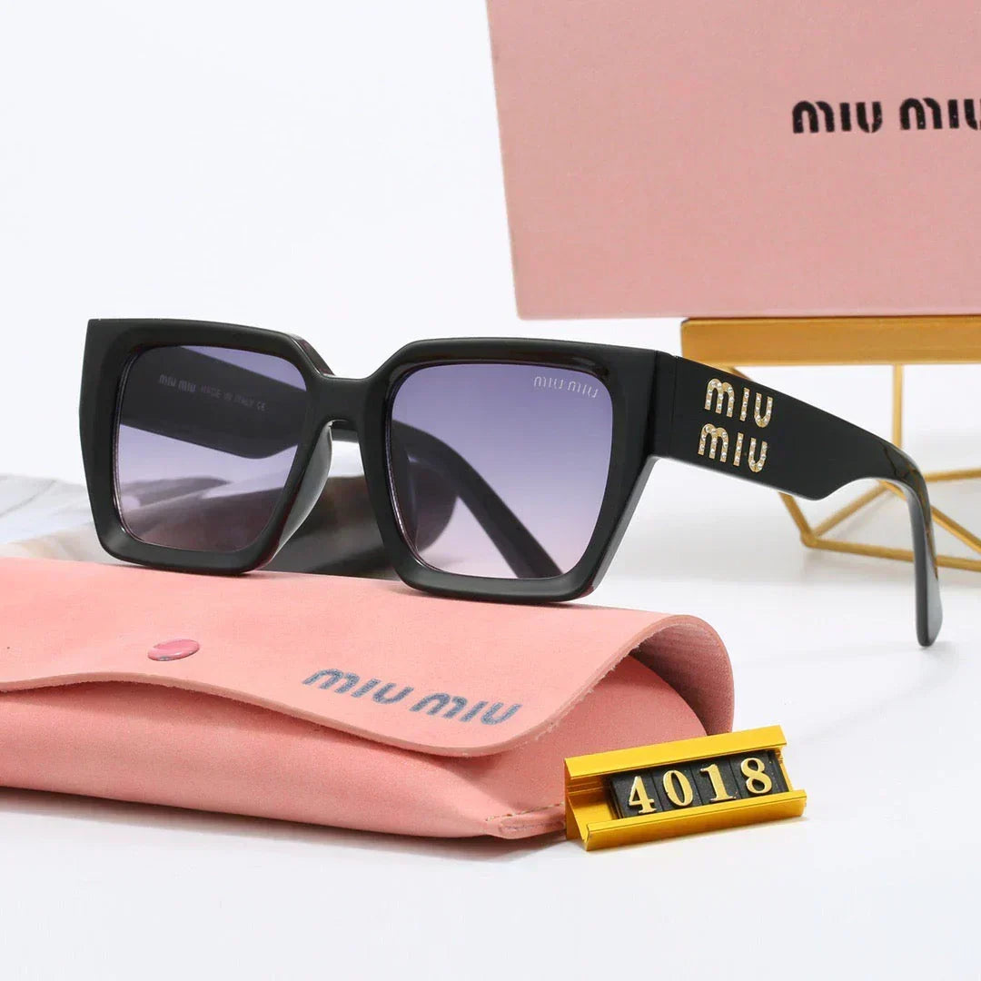 Luxury Square Frame Universal Sunglasses 4018 – UV400 Protection Sunglasses