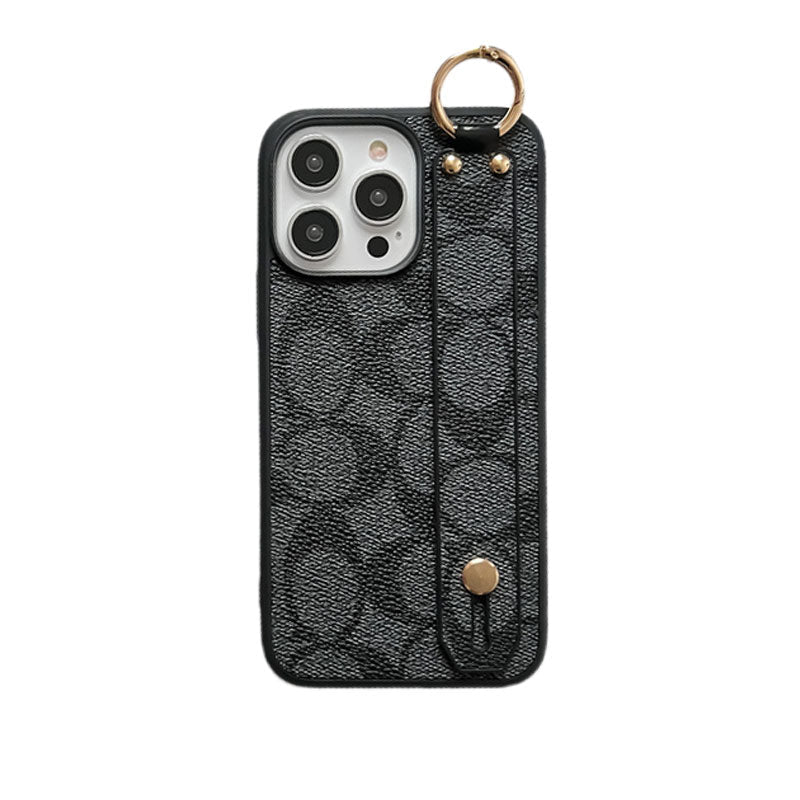 Classic iPhone Case With Holder Coffee – Slim Luxury Protective Cover