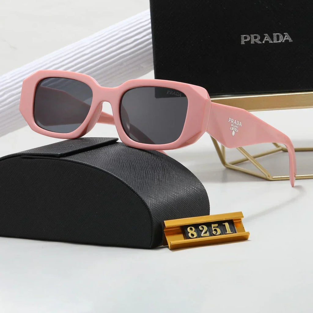 Polygonal Retro Unisex Sunglasses 8251 – UV400 Protection Sunglasses