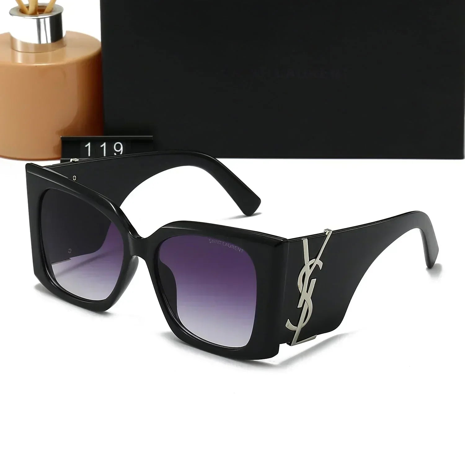 Luxury Large Frame Sunglasses Y Style 01