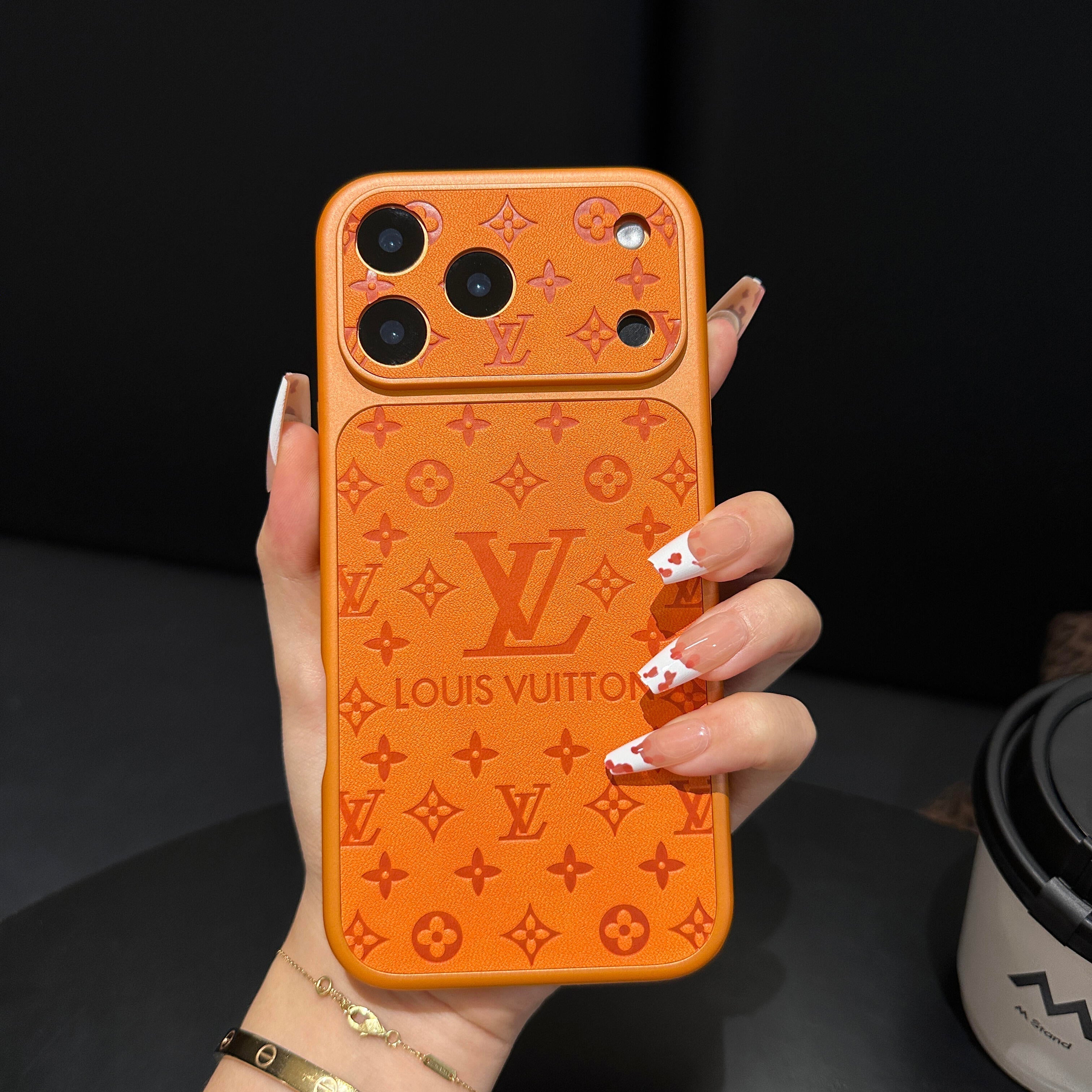 Luxury Embossed Pattern iPhone Case – Elegant Everyday Protection