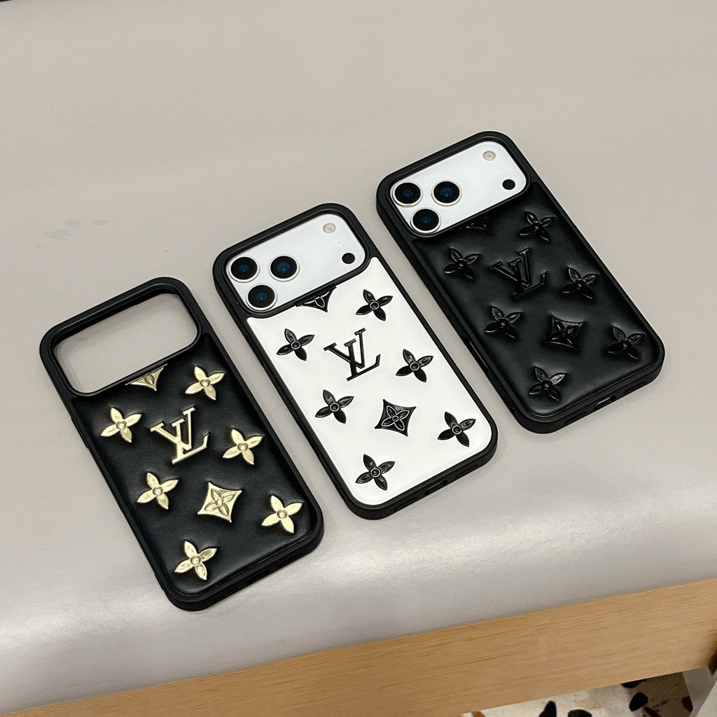 Luxury 3D Embossed Designer iPhone Case – Slim Luxury Protective Cover