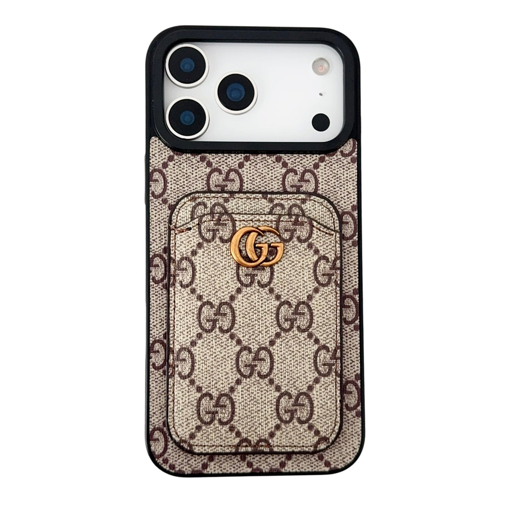 Luxury iPhone Case With Card Holder For iPhone 17 / 16 / 15 / 14