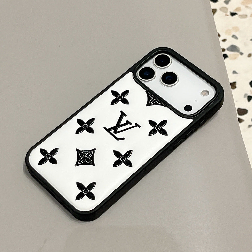 Luxury 3D Embossed Designer iPhone Case – Slim Luxury Protective Cover