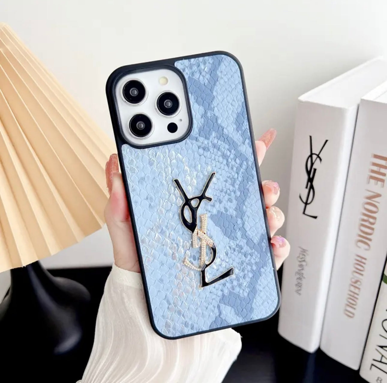 Designer Luxurious 3D Logo iPhone Case
