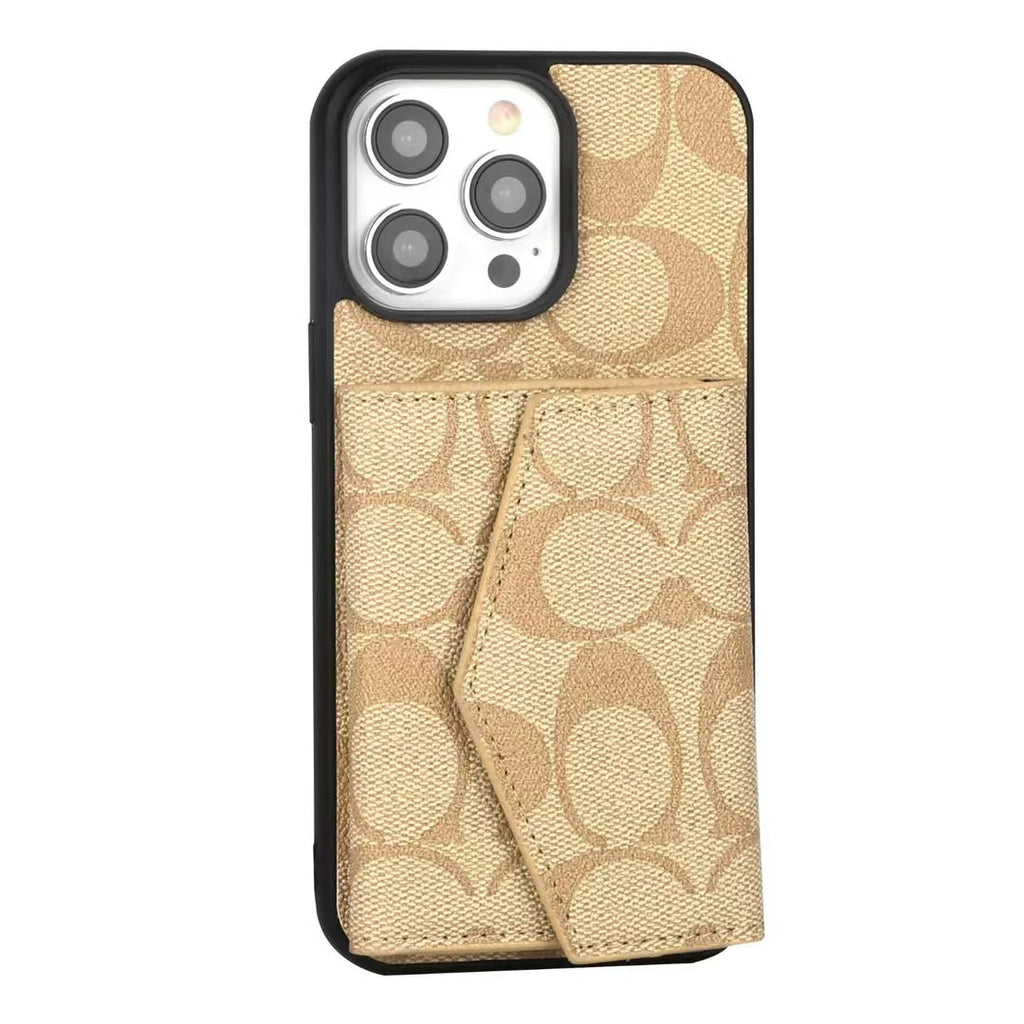 Monogram Wallet Phone Cases – Stylish & Functional Design