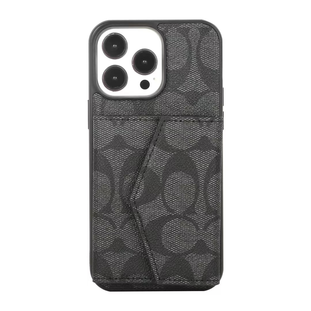 Monogram Wallet Phone Cases – Stylish & Functional Design