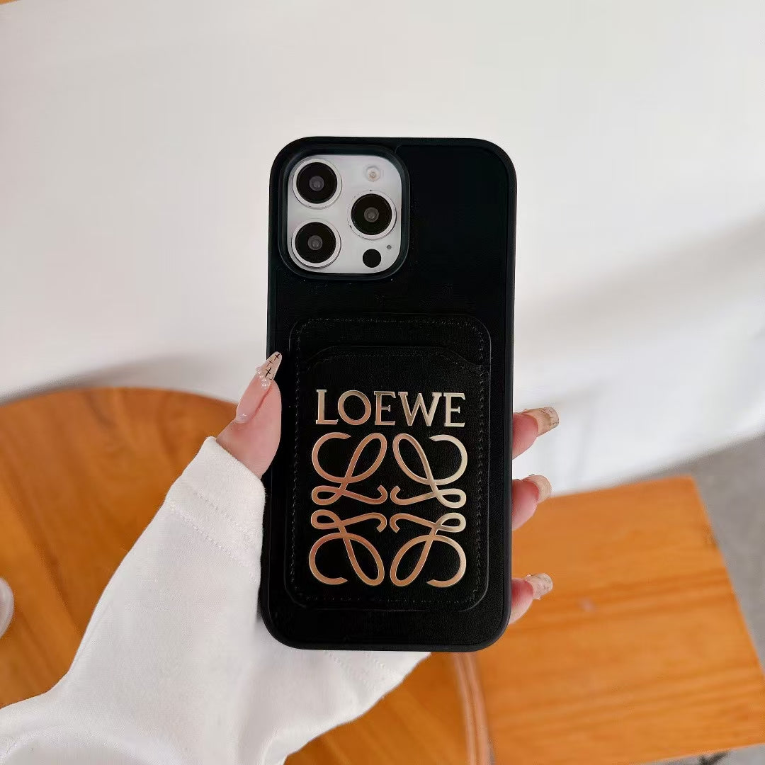 Classic Design Phone Case with Pocket