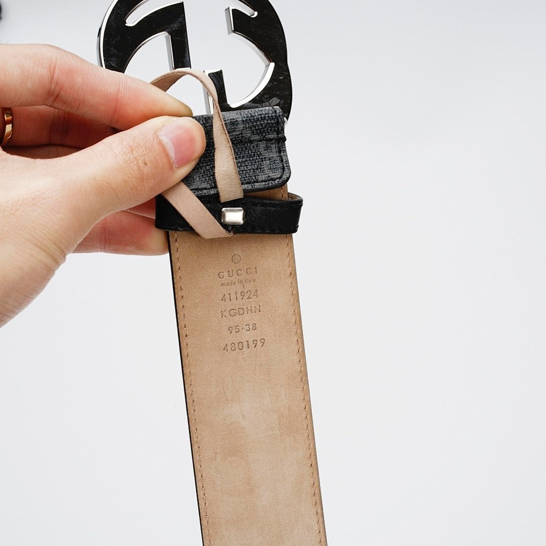 Reversible Leather Belt with Silver Buckle – Premium Leather Belt