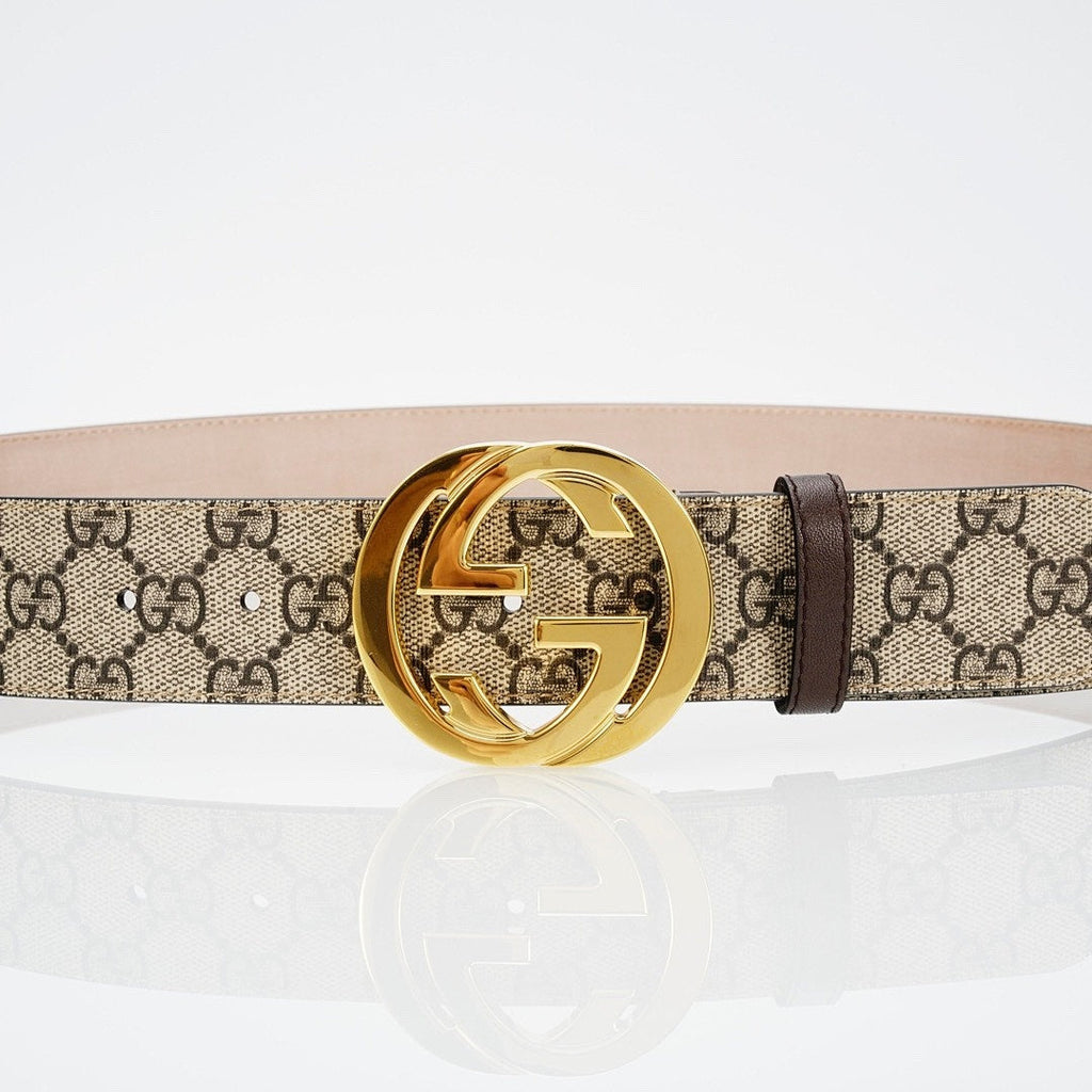 Reversible Leather Belt with Gold Buckle – Premium Leather Belt