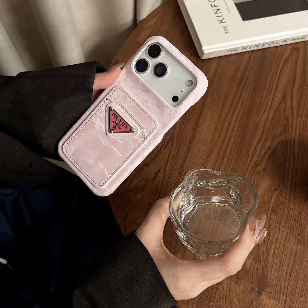Luxury IPhone 17 Pro Max Case With Card Holder