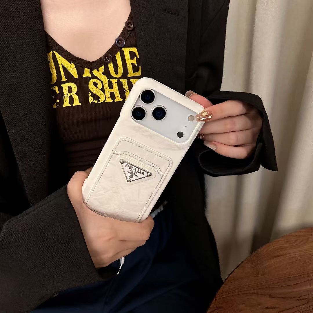 Luxury IPhone 17 Pro Max Case With Card Holder