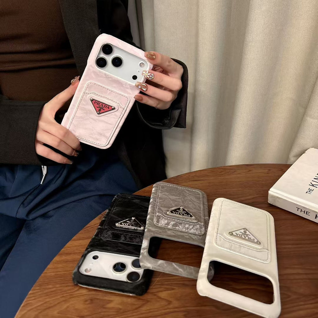 Luxury IPhone 17 Pro Max Case With Card Holder