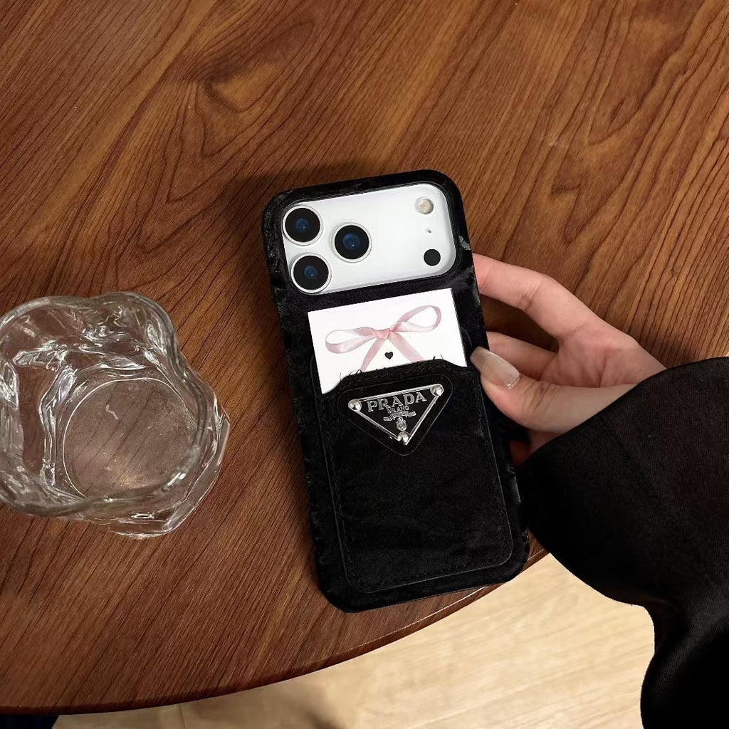 Luxury IPhone 17 Pro Max Case With Card Holder