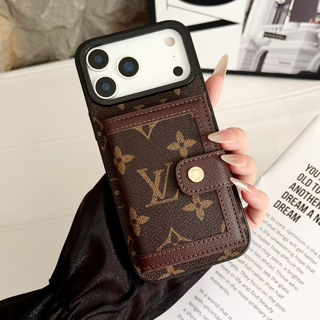 Phone Case With Wallet ID Card Holder