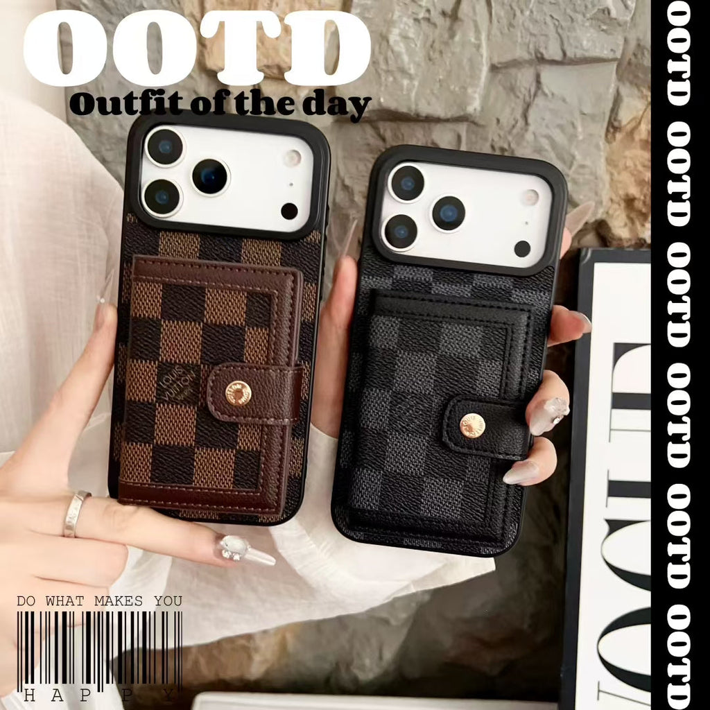 Phone Case With Wallet ID Card Holder