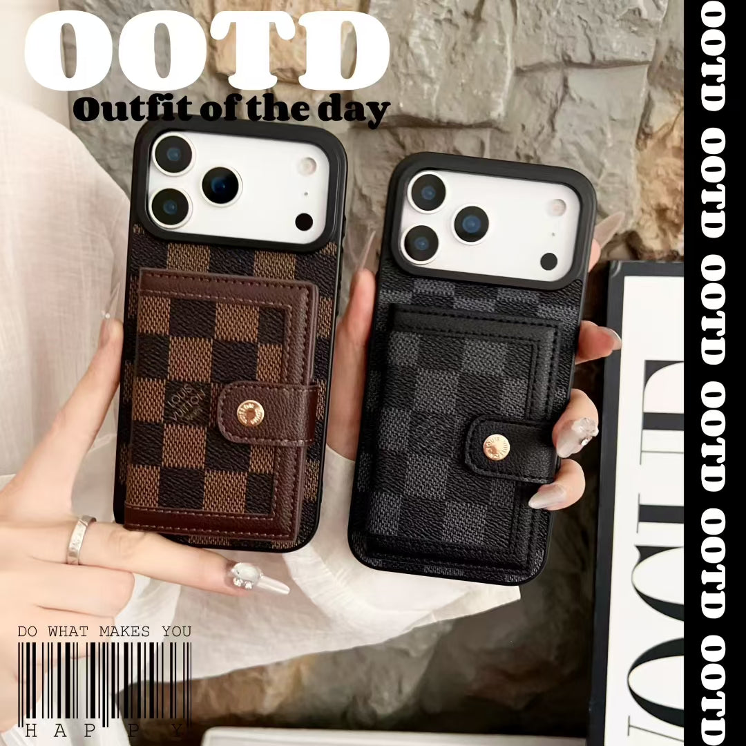 Phone Case With Wallet ID Card Holder