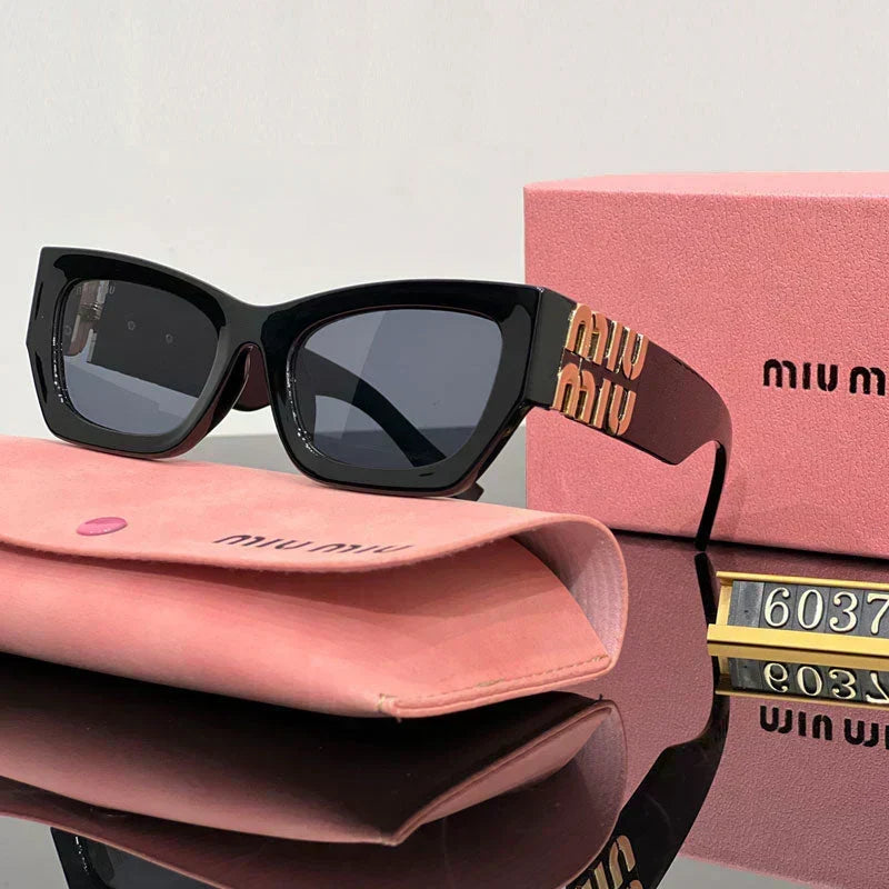 Fashion Square Cat-Eye Sunglasses 6037 – UV400 Protection Sunglasses