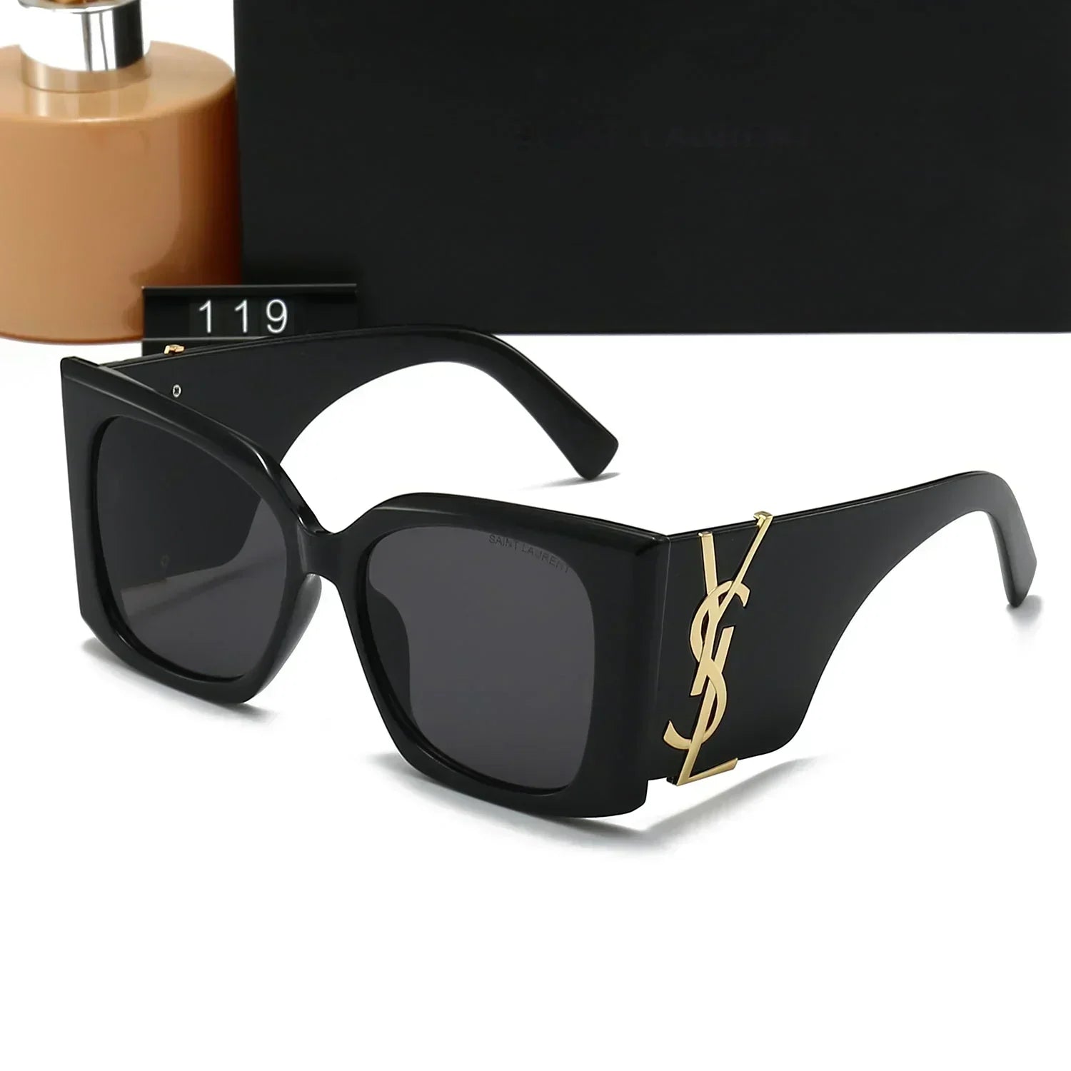 Luxury Large Frame Sunglasses Y Style 01