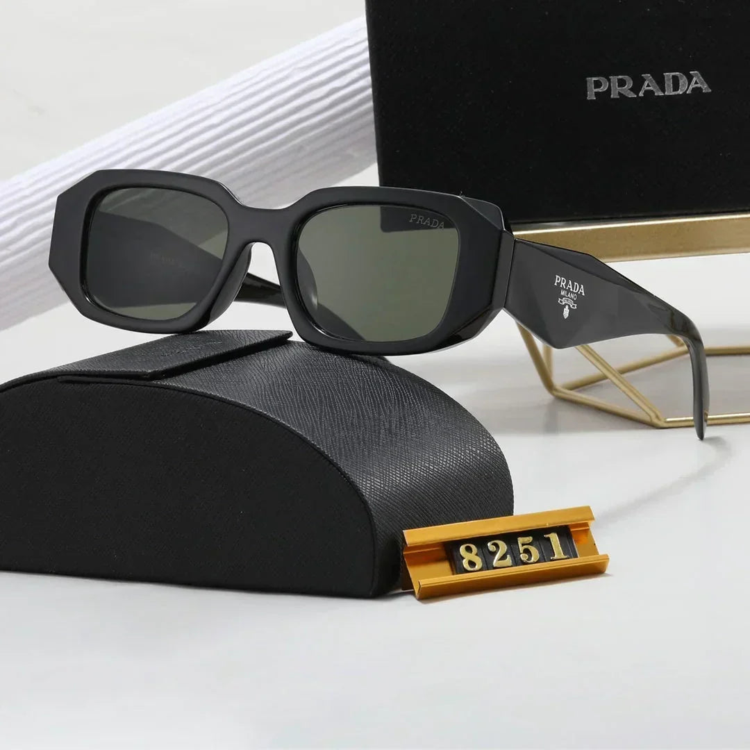 Polygonal Retro Unisex Sunglasses 8251 – UV400 Protection Sunglasses