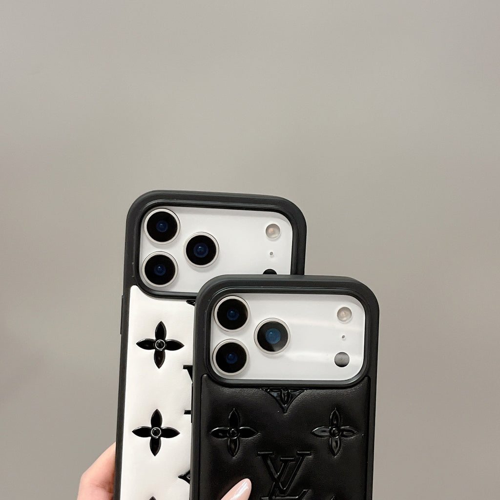 Luxury 3D Embossed Designer iPhone Case – Slim Luxury Protective Cover