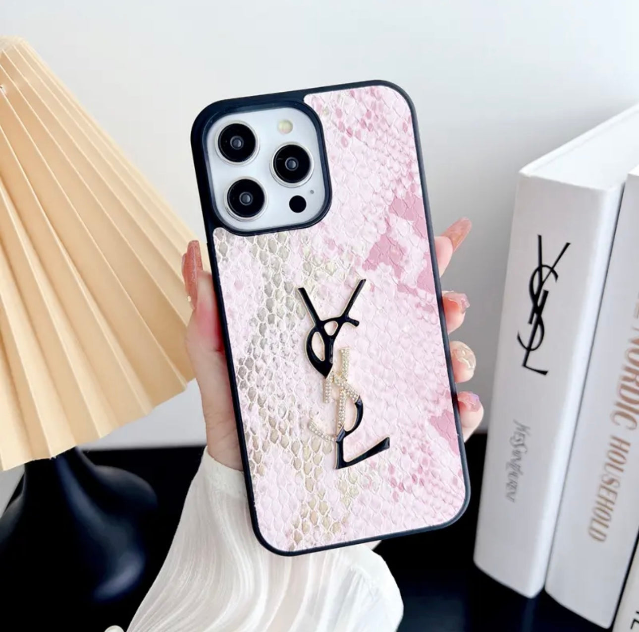 Designer Luxurious 3D Logo iPhone Case
