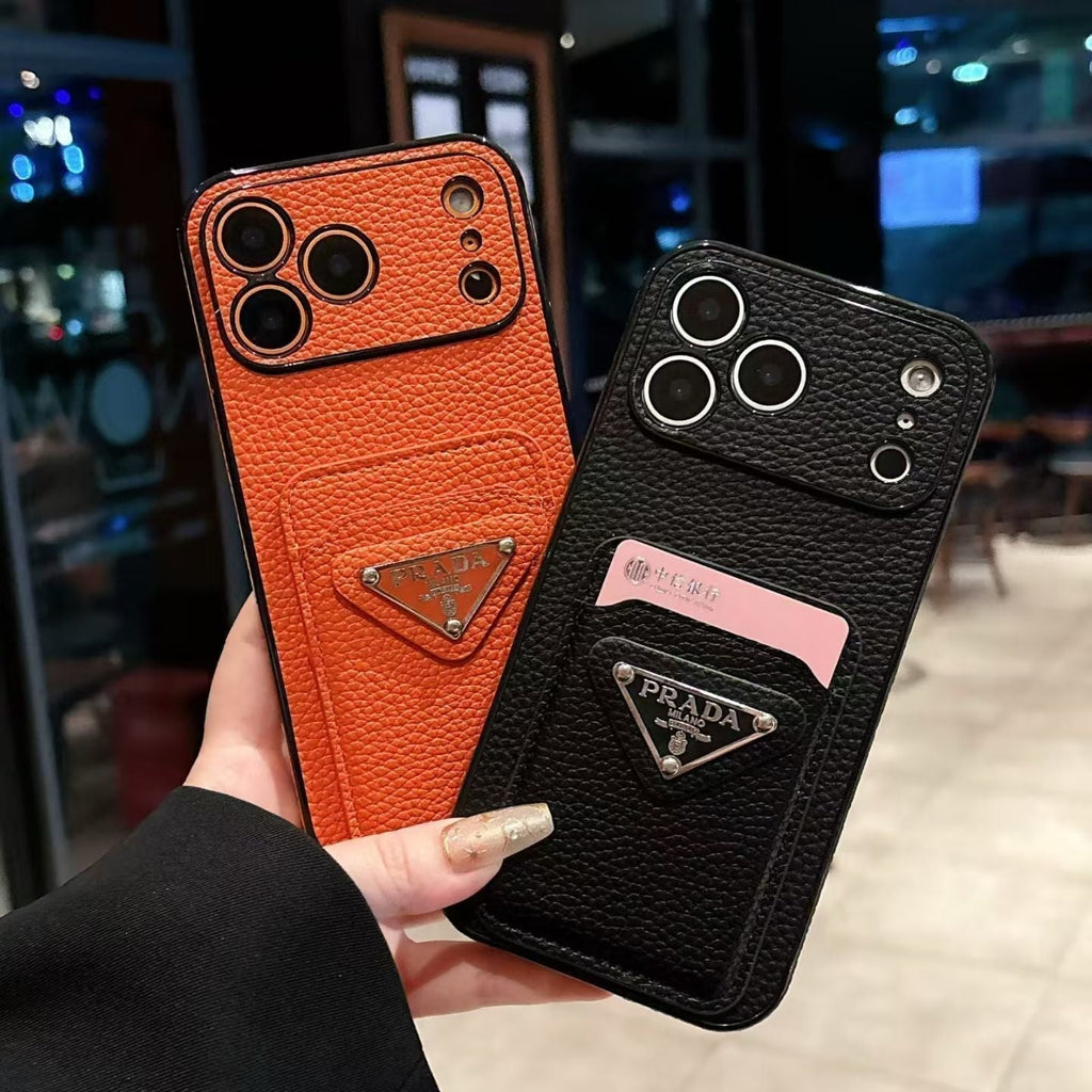 Luxury Phone Case With Card Holder 17/ 16/ 15/ 14