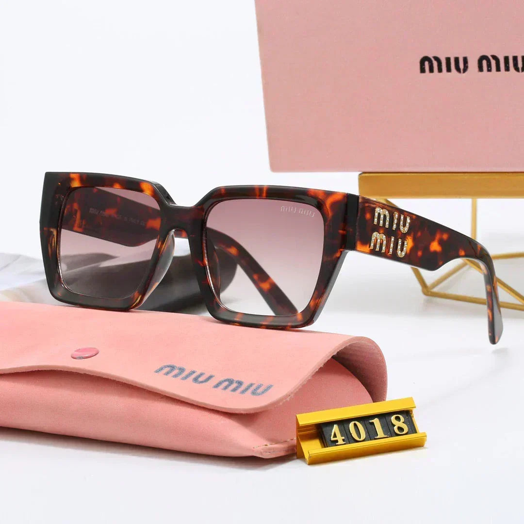 Luxury Square Frame Universal Sunglasses 4018 – UV400 Protection Sunglasses