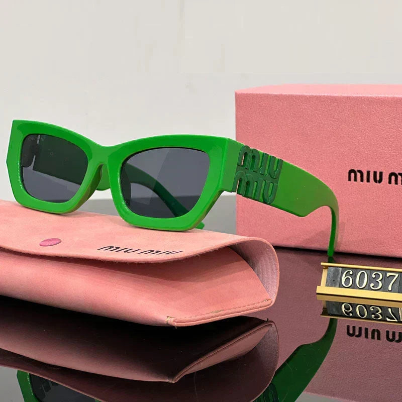 Fashion Square Cat-Eye Sunglasses 6037 – UV400 Protection Sunglasses