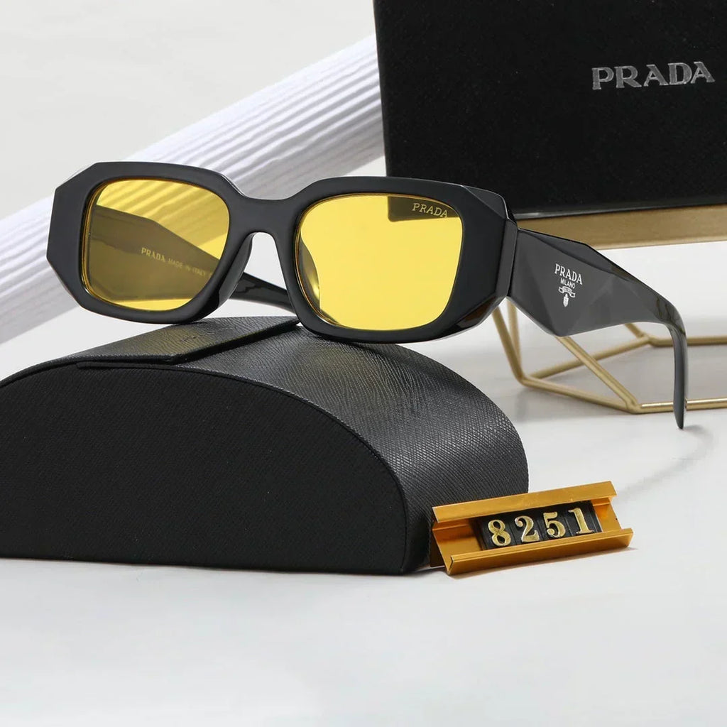 Polygonal Retro Unisex Sunglasses 8251 – UV400 Protection Sunglasses
