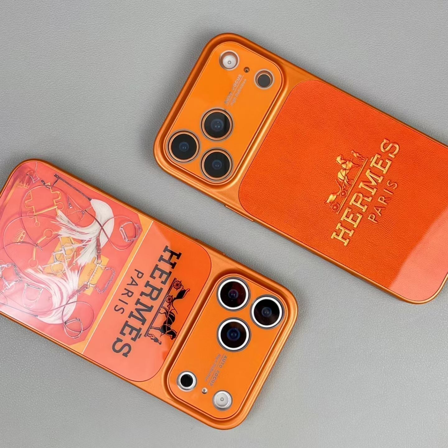 Premium Glass Case For iPhone 17 / 16 / 15 / 14