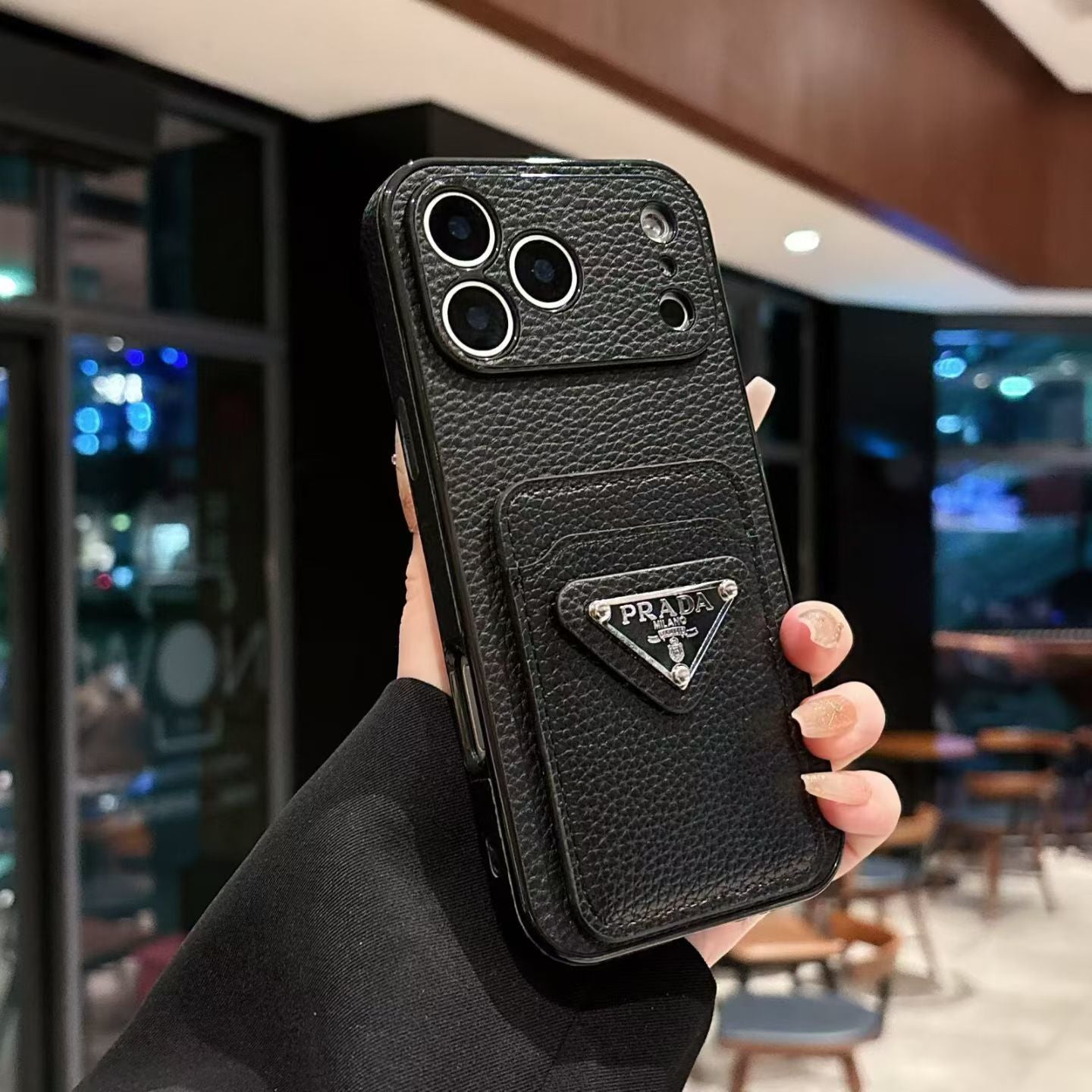 Luxury Phone Case With Card Holder 17/ 16/ 15/ 14