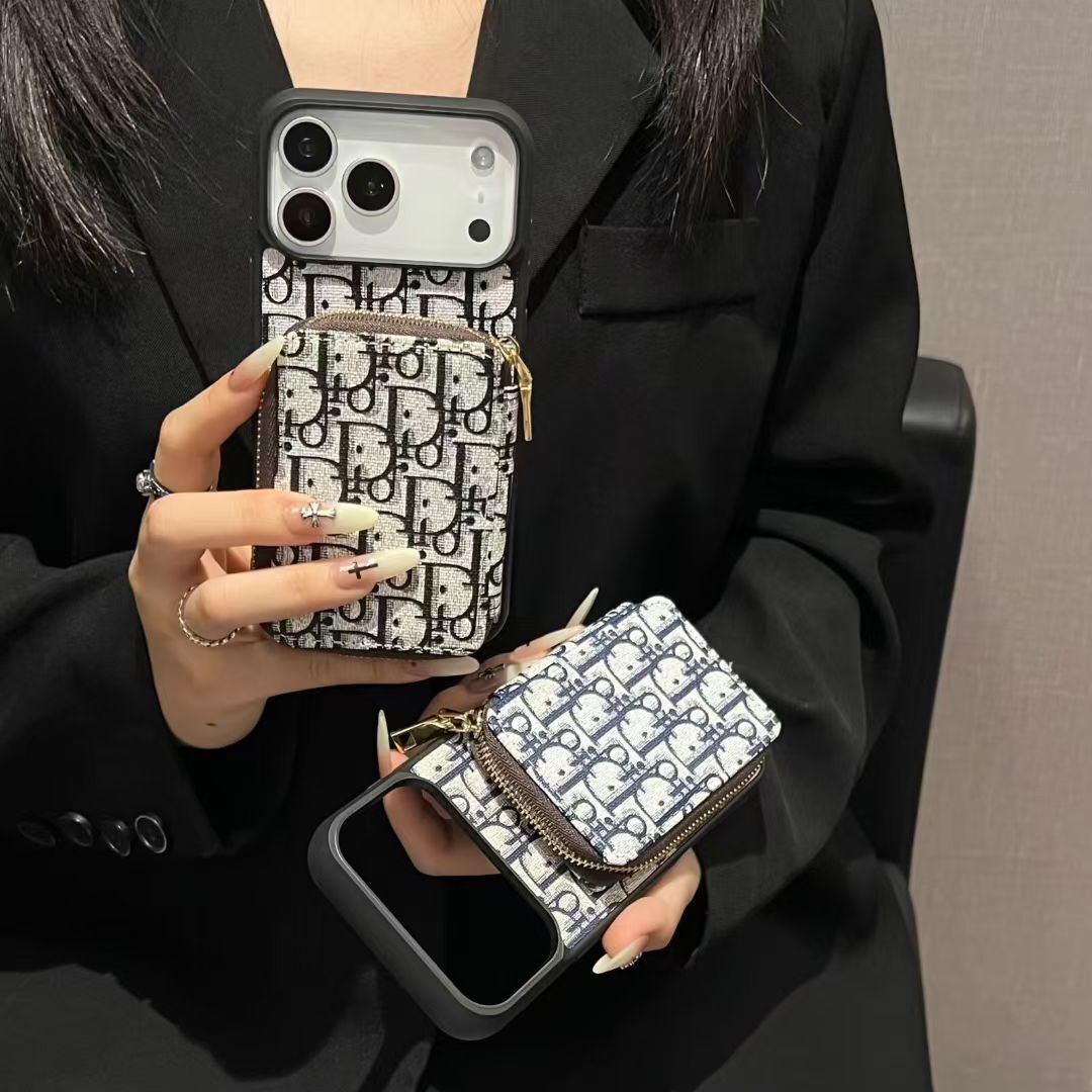 Luxury iPhone Case Card Slot For iPhone 17 / 16 / 15 / 14