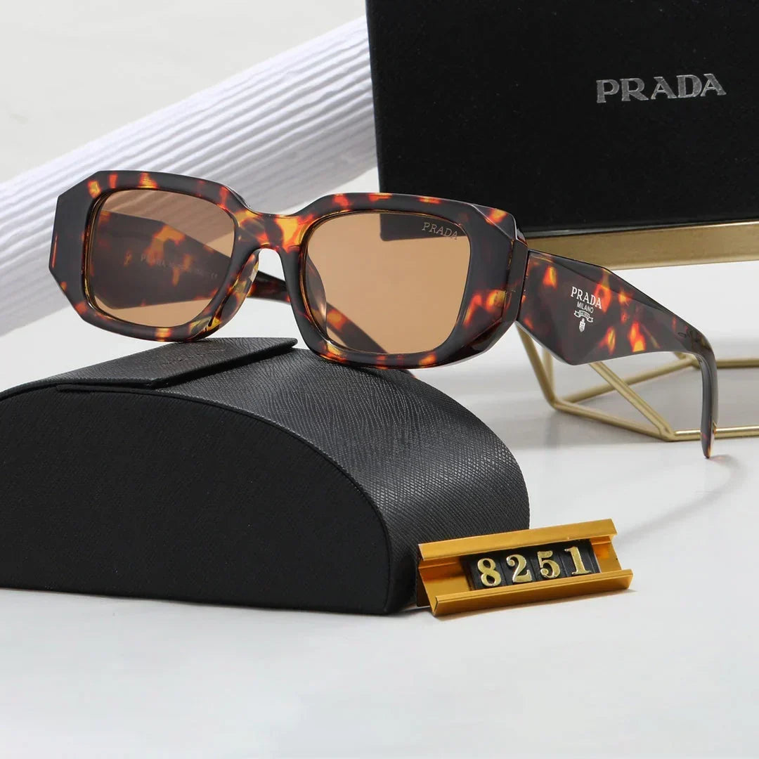 Polygonal Retro Unisex Sunglasses 8251 – UV400 Protection Sunglasses