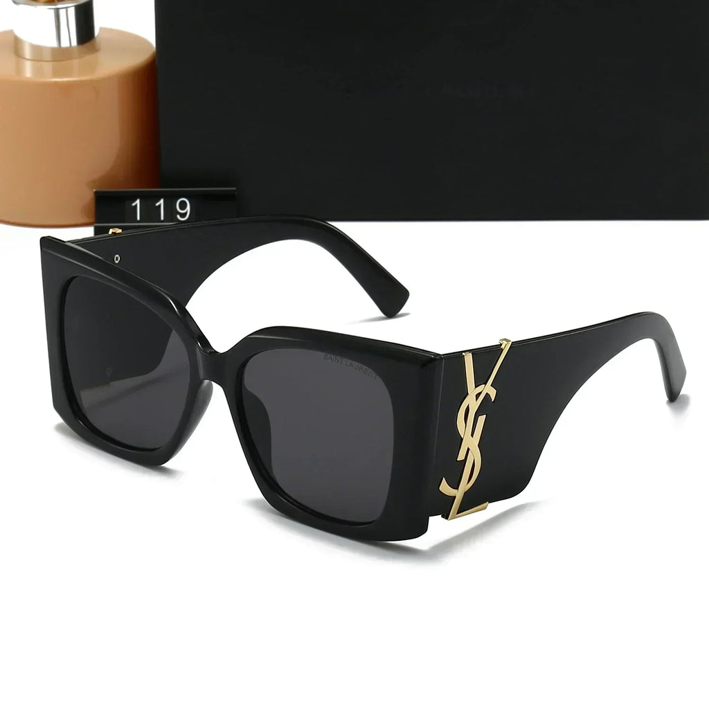Luxury Large Frame Sunglasses Y Style 01