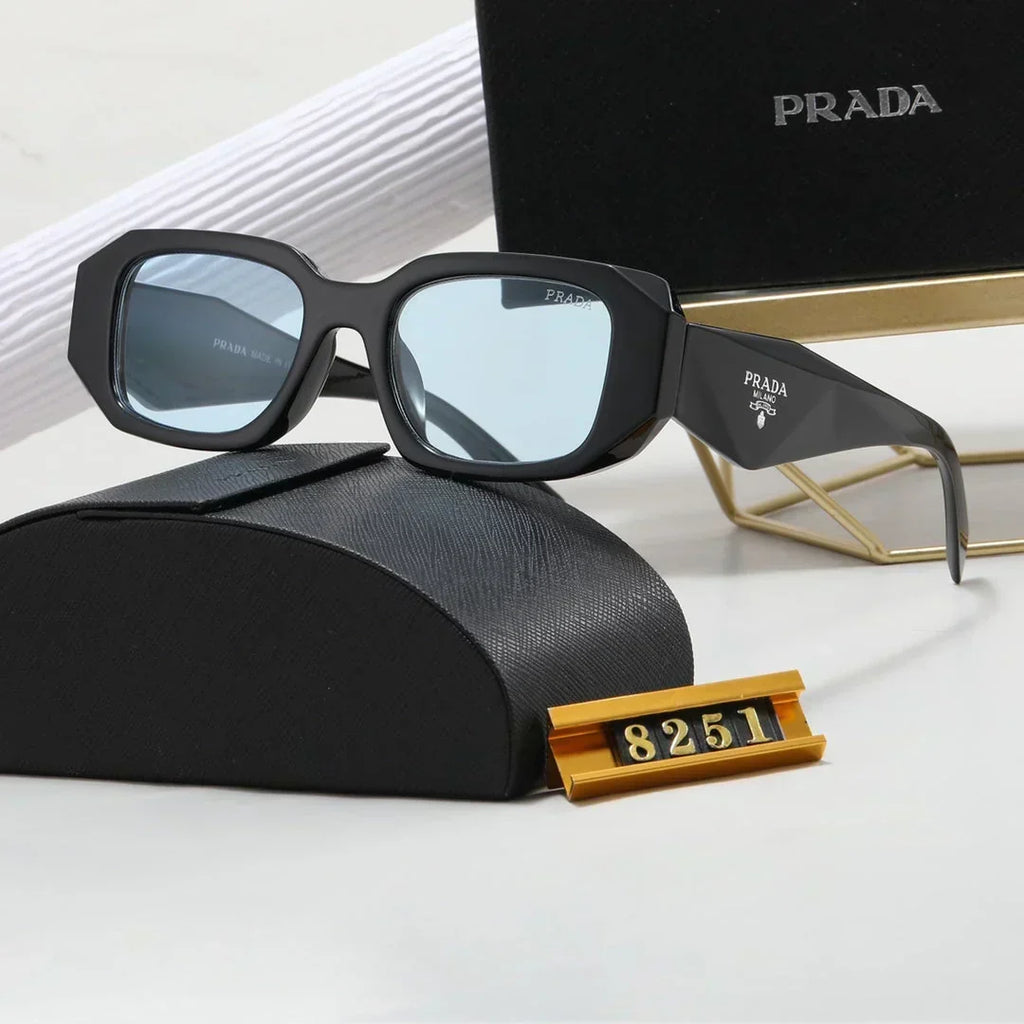 Polygonal Retro Unisex Sunglasses 8251 – UV400 Protection Sunglasses