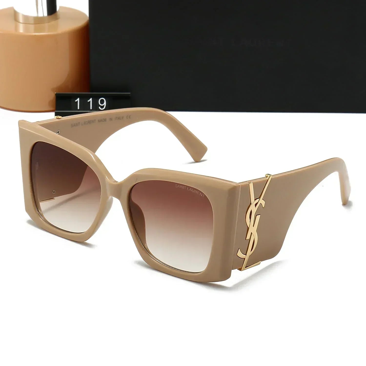 Luxury Large Frame Sunglasses Y Style 01