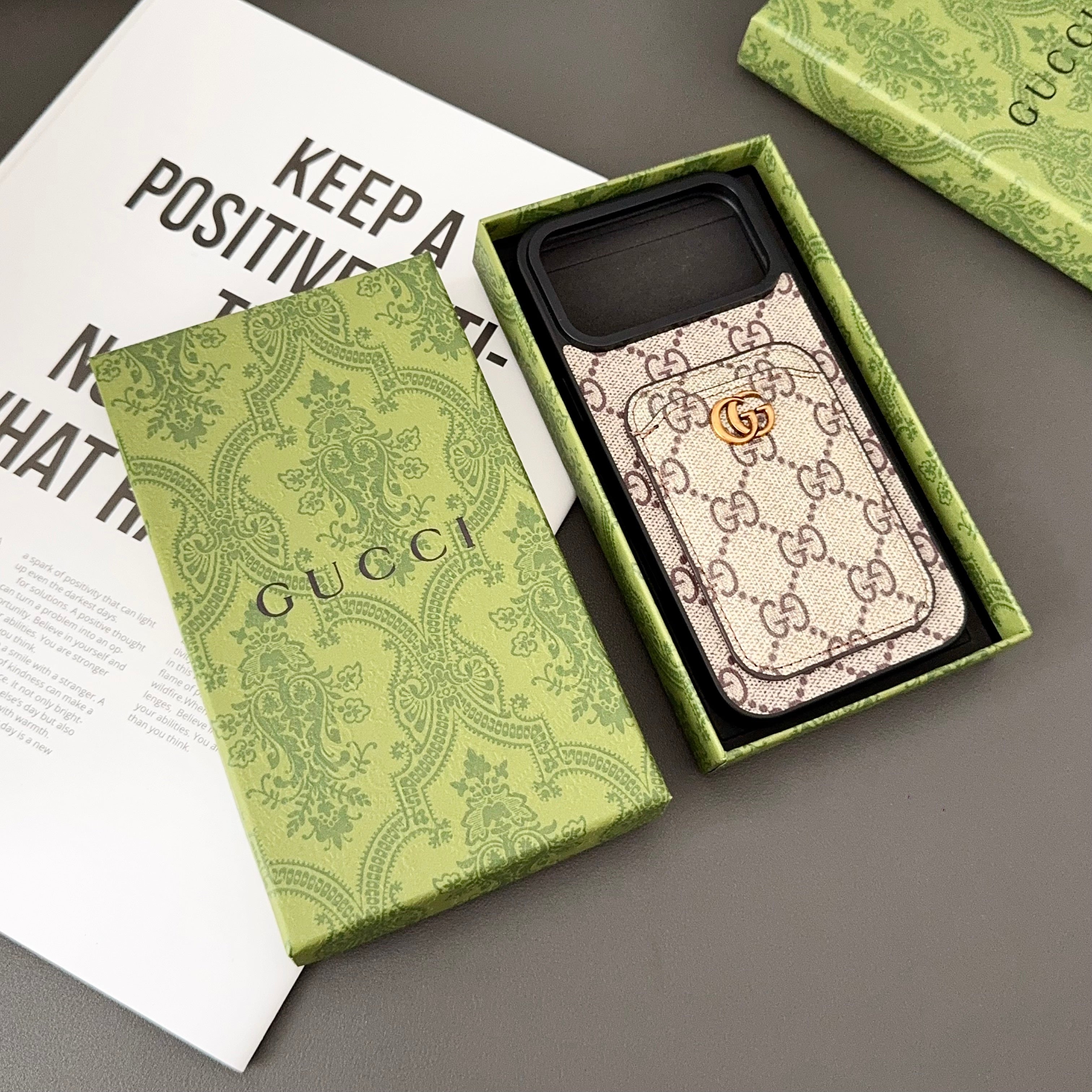 Luxury iPhone Case With Card Holder For iPhone 17 / 16 / 15 / 14