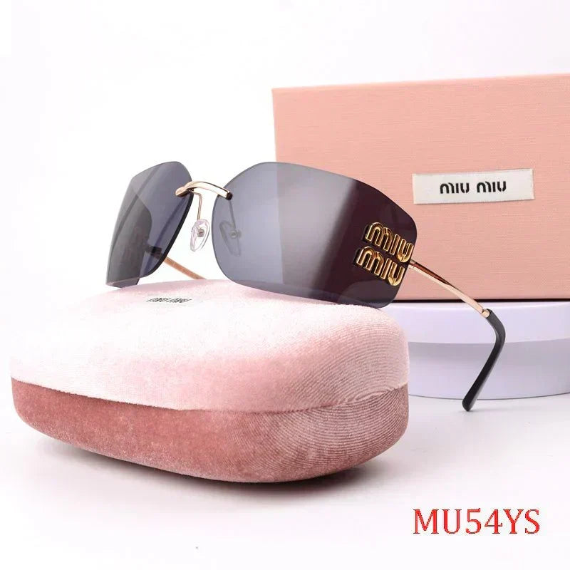 Fashionable Frameless Sunglasses – UV400 Protection Sunglasses