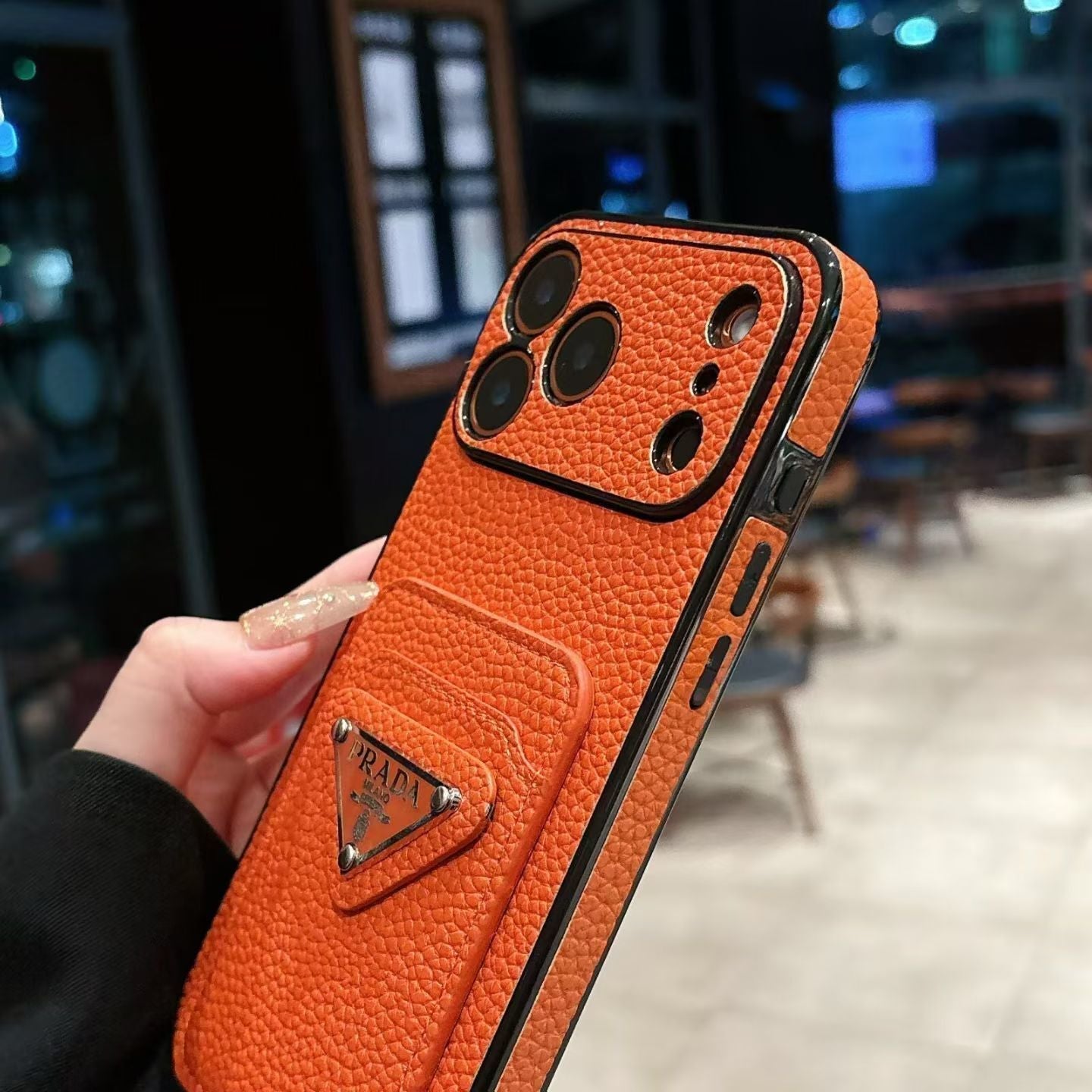 Luxury Phone Case With Card Holder 17/ 16/ 15/ 14
