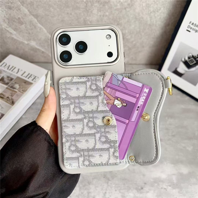 Leather Phone Case With Card Holder For iPhone 17-12