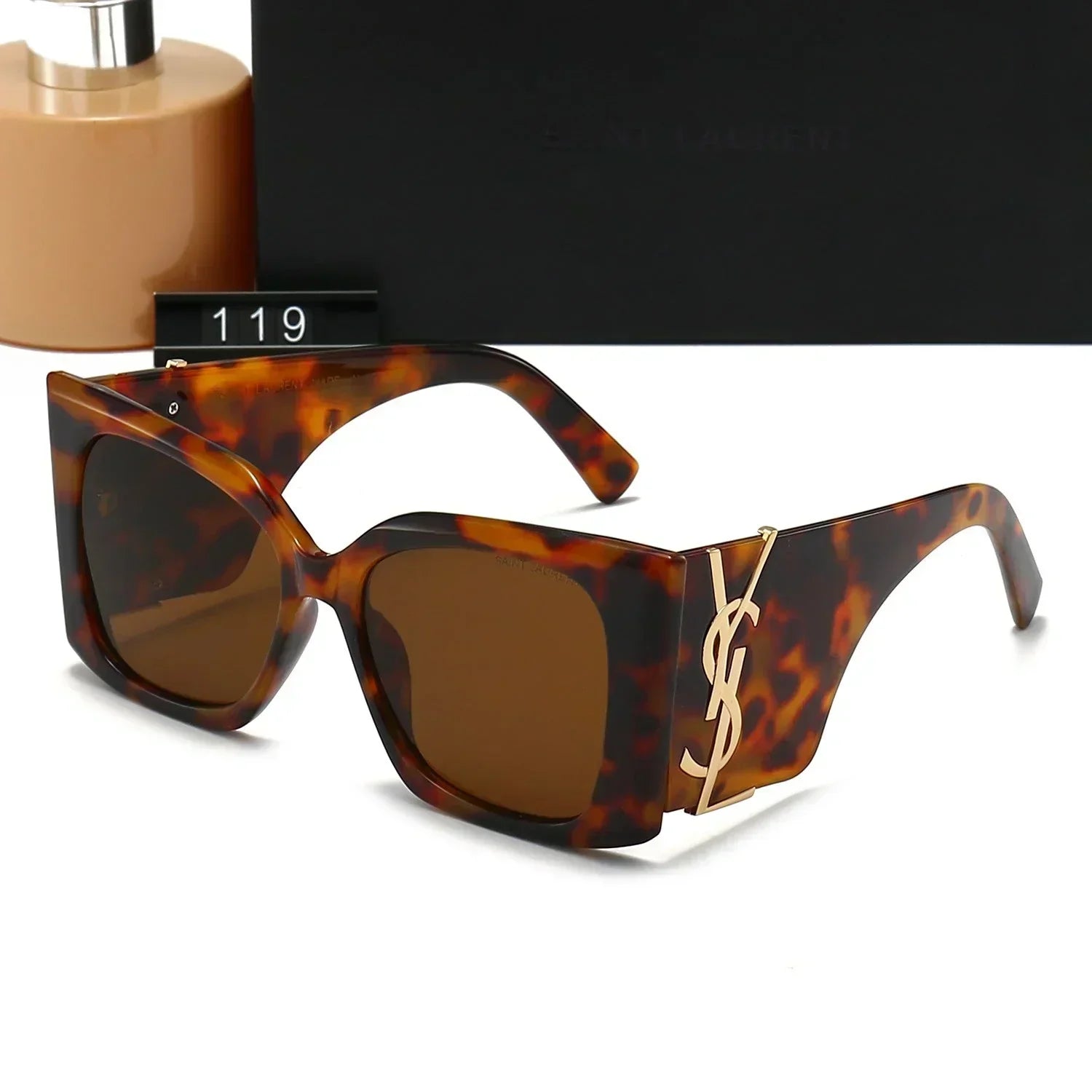Luxury Large Frame Sunglasses Y Style 01