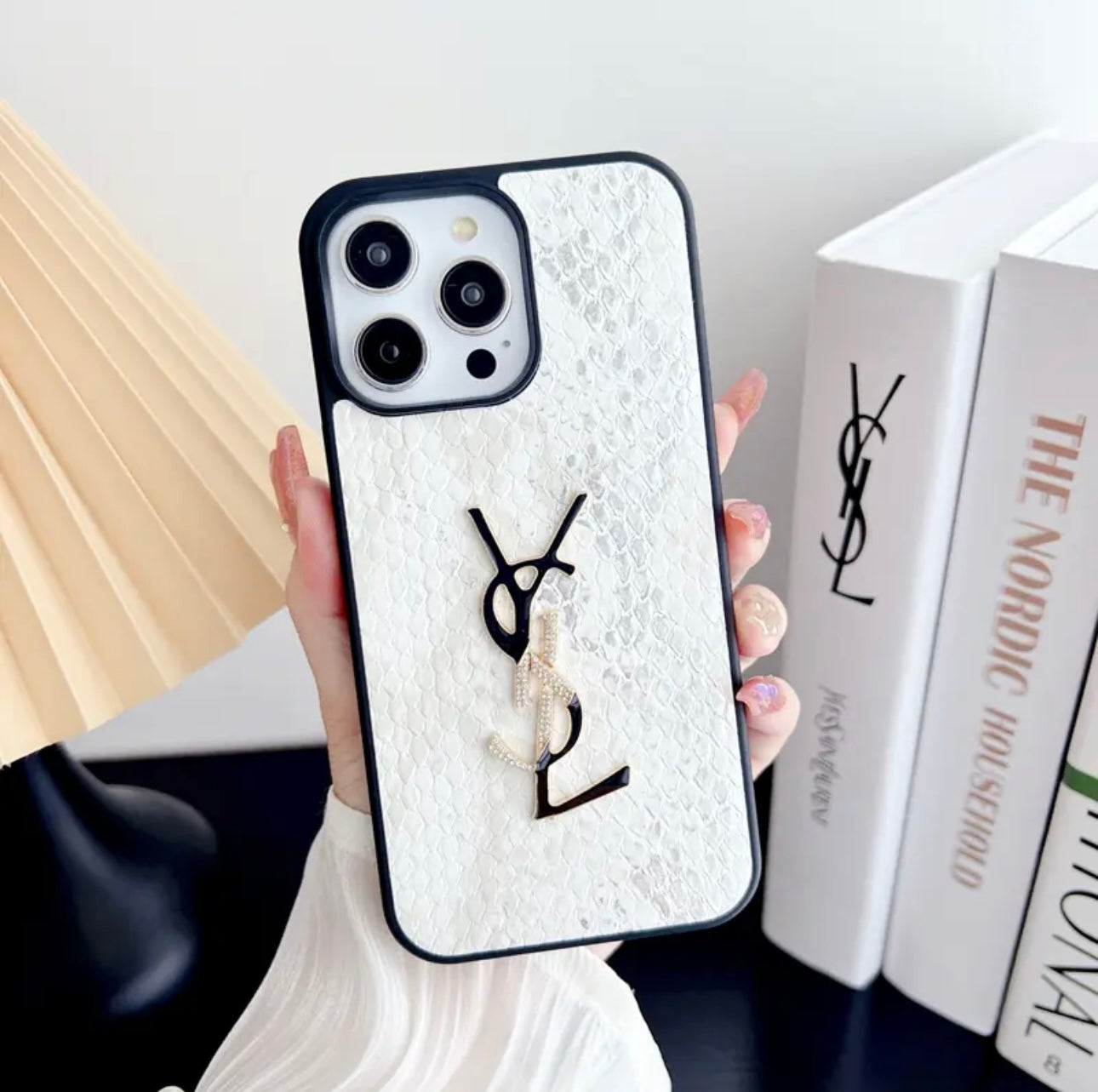 Designer Luxurious 3D Logo iPhone Case