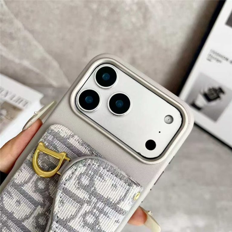 Leather Phone Case With Card Holder For iPhone 17-12