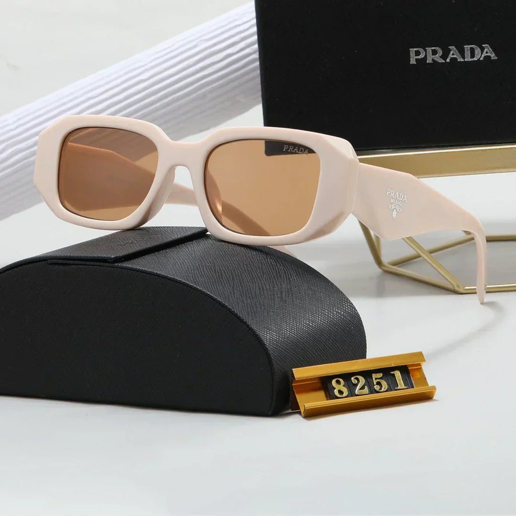 Polygonal Retro Unisex Sunglasses 8251 – UV400 Protection Sunglasses