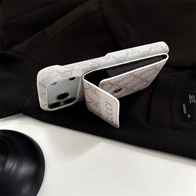Lux iPhone Case With Card Holder For iPhone 17 / 16 / 15 / 14